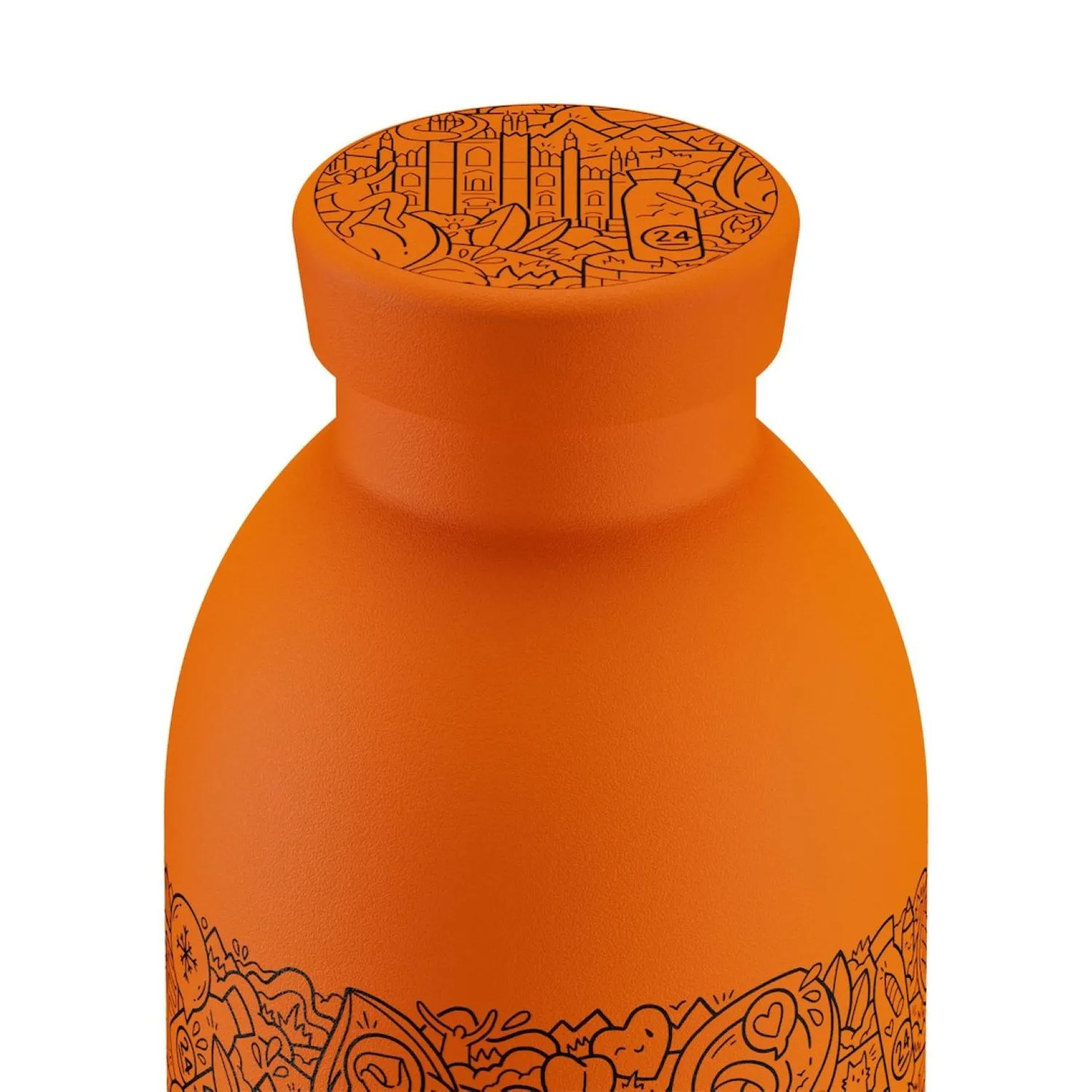 24 Bottles Clima 500ML Insulated Water Bottle (Printed)