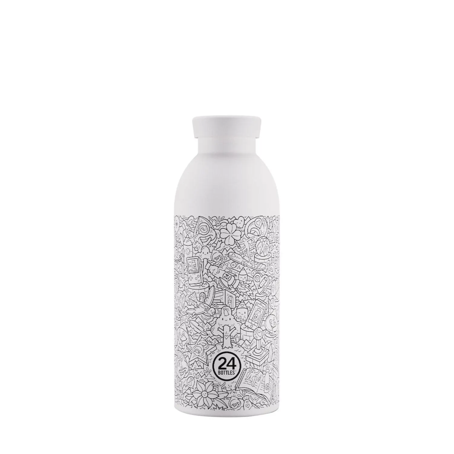 24 Bottles Clima 500ML Insulated Water Bottle (Printed)