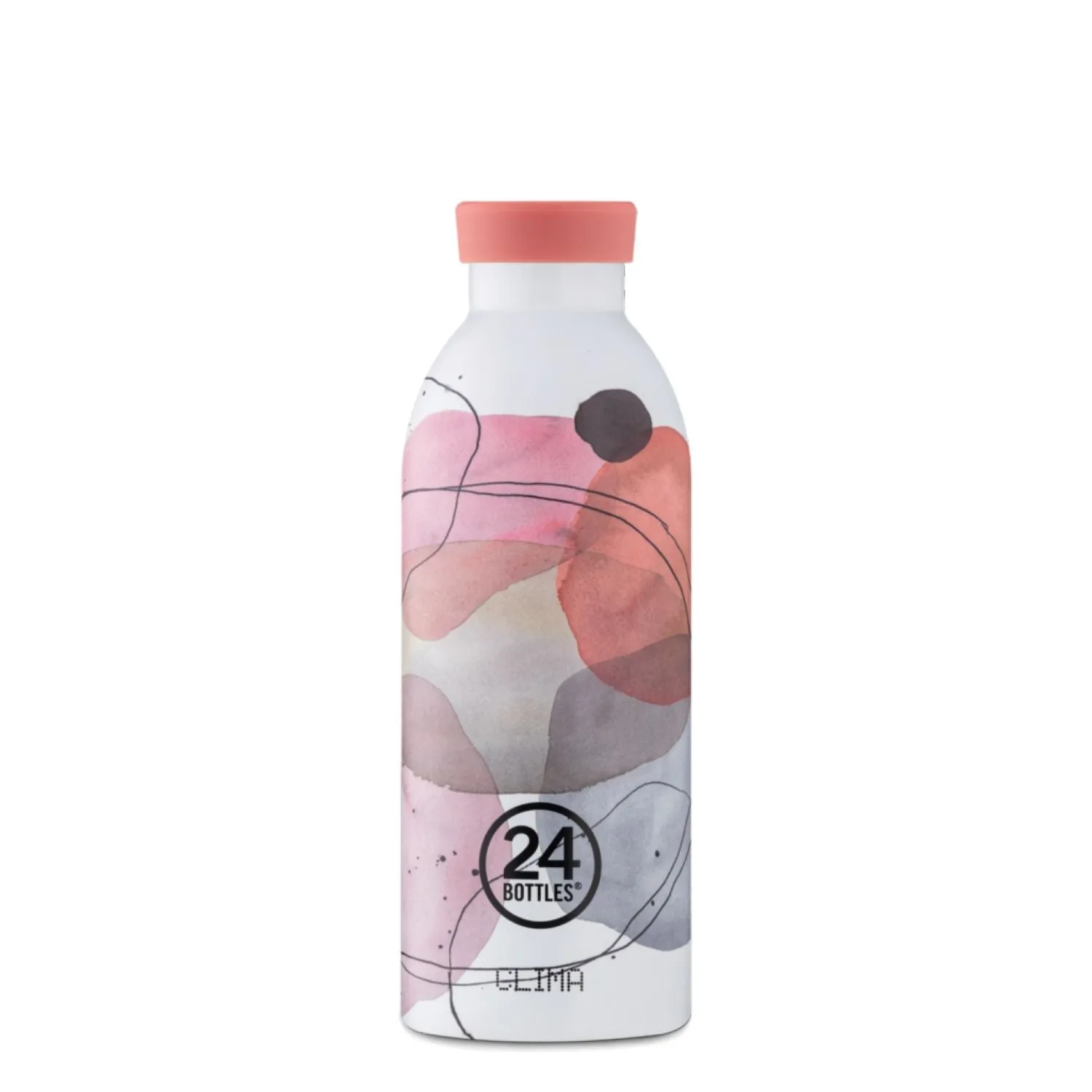 24 Bottles Clima 500ML Insulated Water Bottle (Printed)