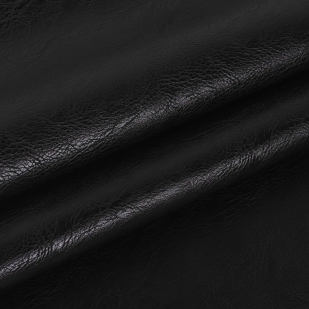 54" Wide Vinyl Fabric Thick Marine Grade Faux Leather Fabric