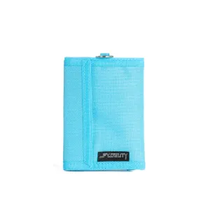 80's Wallet | Bi-Fold RFID | Neon Blue