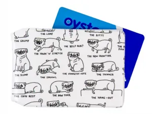 Accessories: Gemma Correll Card Holder Pug Position