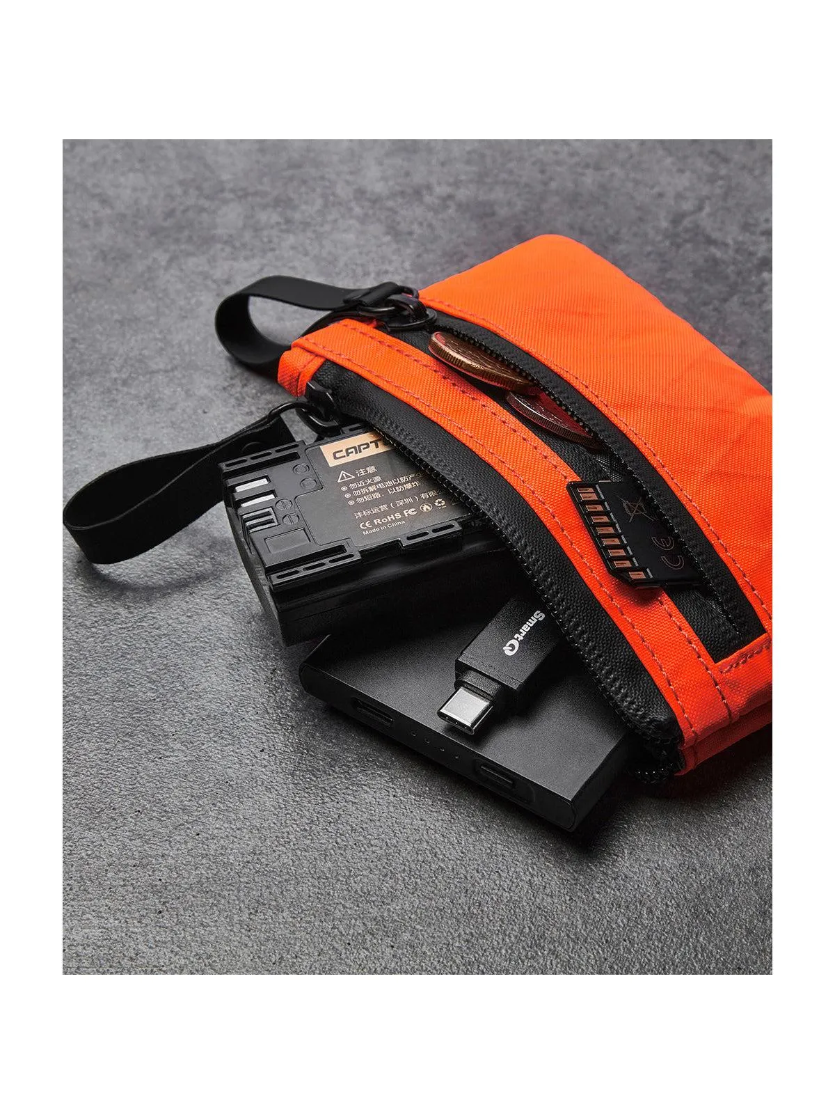 Alpaka Zip Pouch Limited Edition Orange Blaze