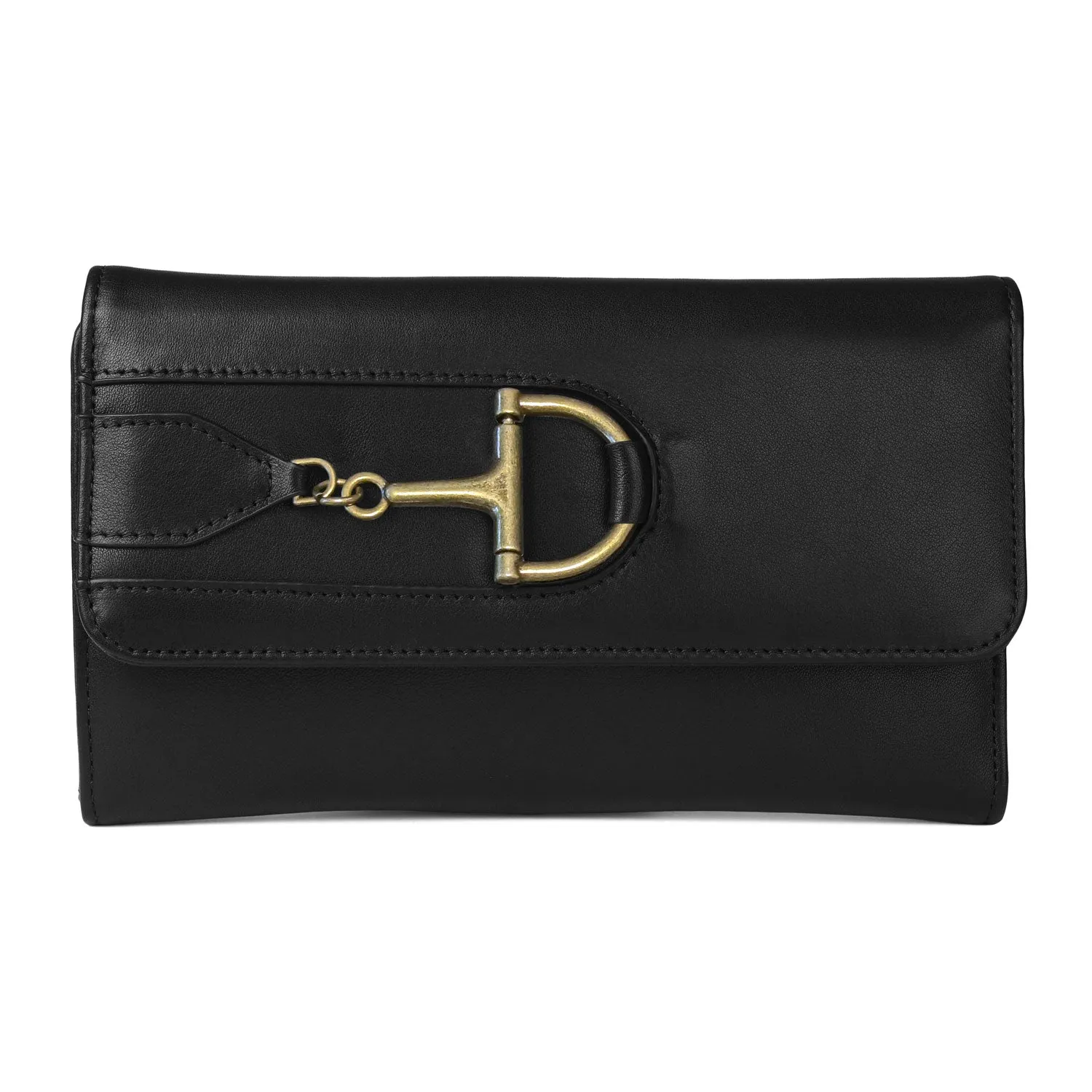 AWST Int'l Dee-Bit 3-Fold Leather Wallet