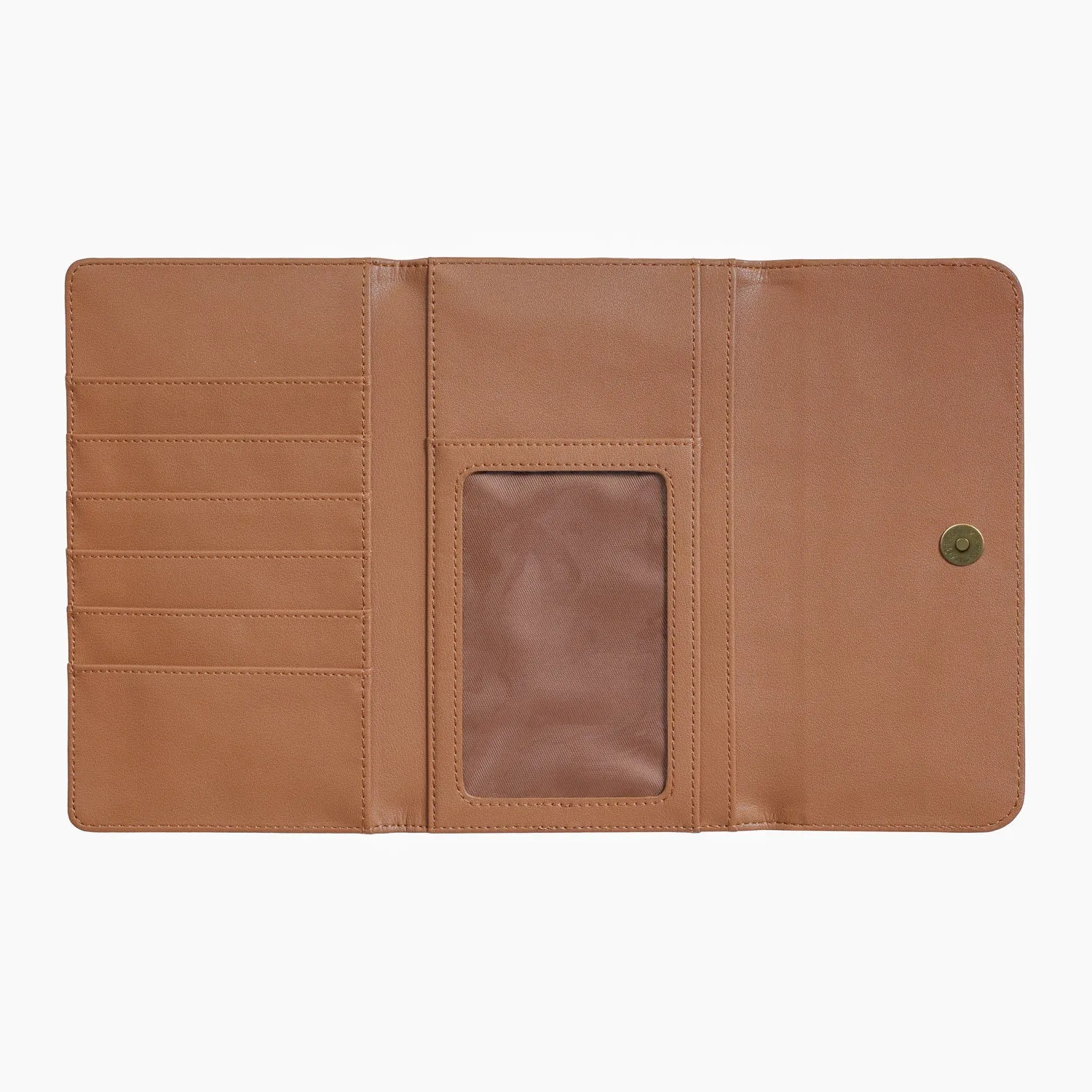 AWST Int'l Dee-Bit 3-Fold Leather Wallet