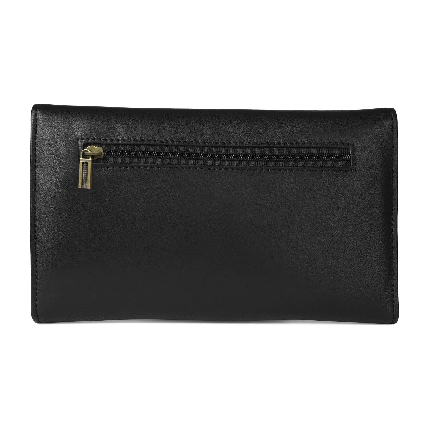 AWST Int'l Dee-Bit 3-Fold Leather Wallet