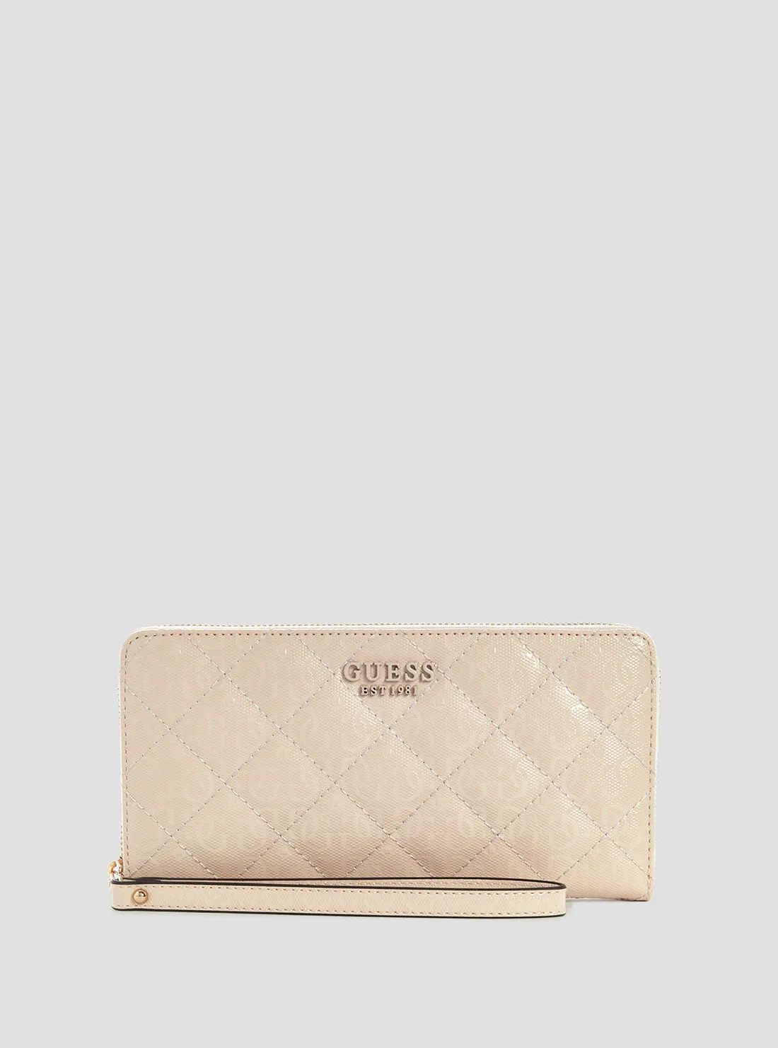 Beige Laurel Organiser Large Wallet