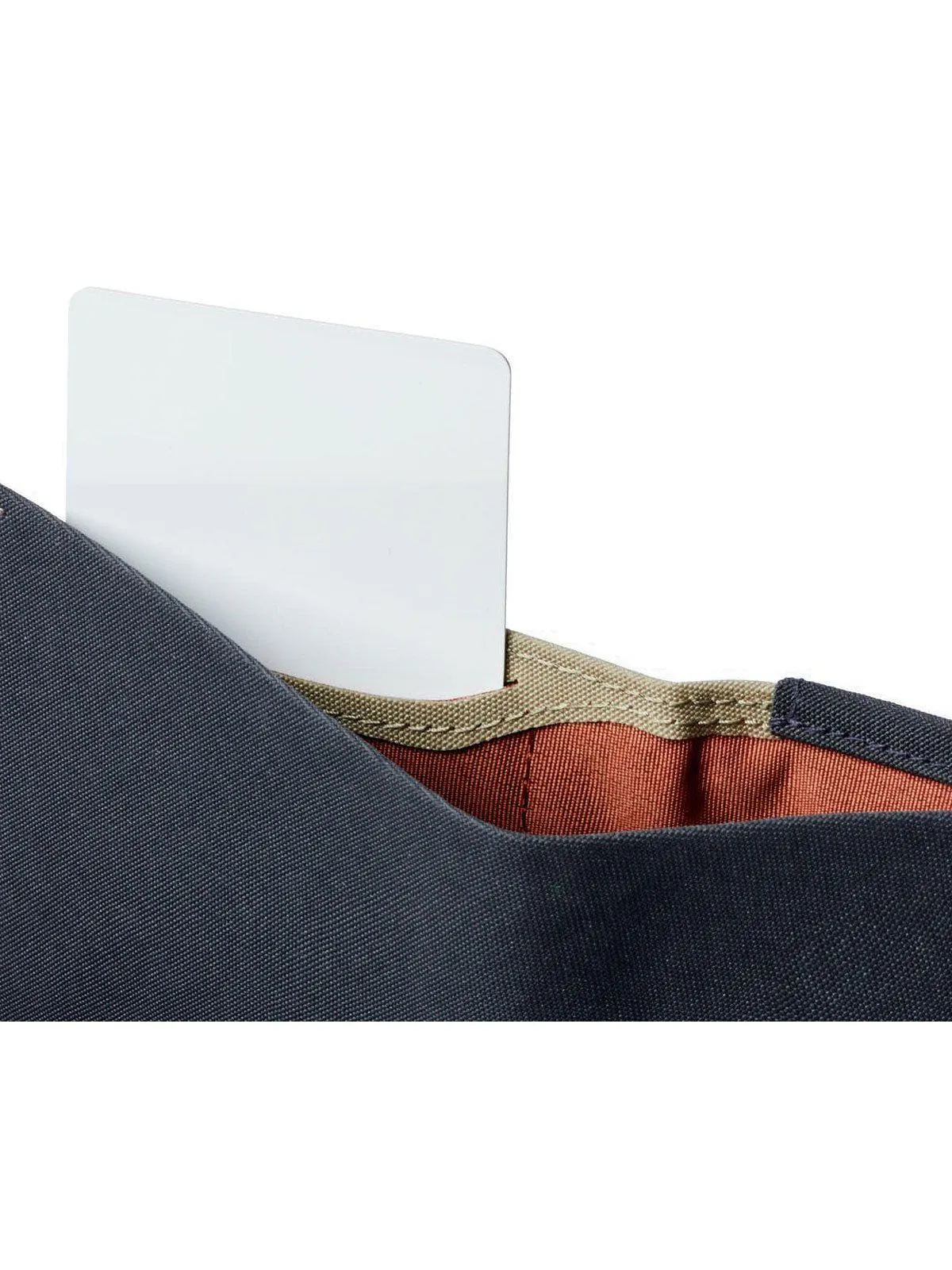 Bellroy Note Sleeve Wallet Woven Charcoal RFID (Leather-Free)