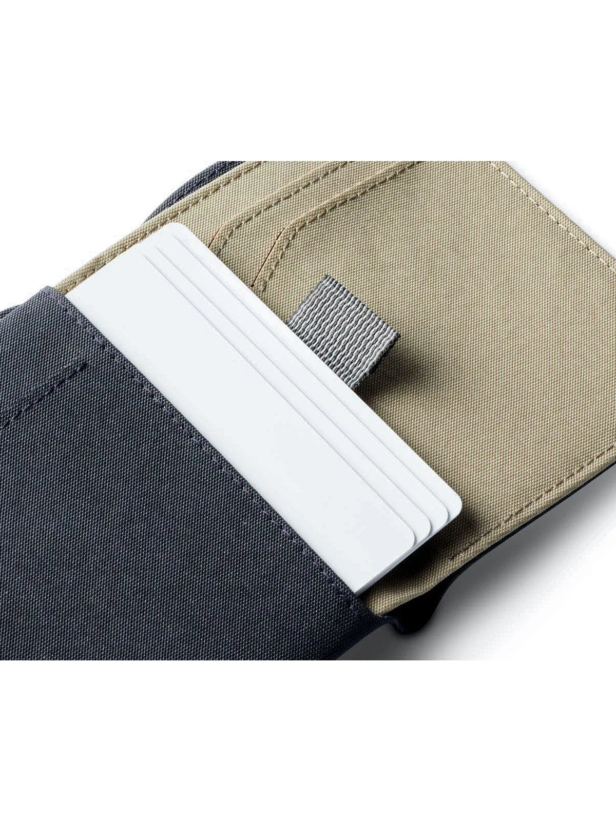 Bellroy Note Sleeve Wallet Woven Charcoal RFID (Leather-Free)