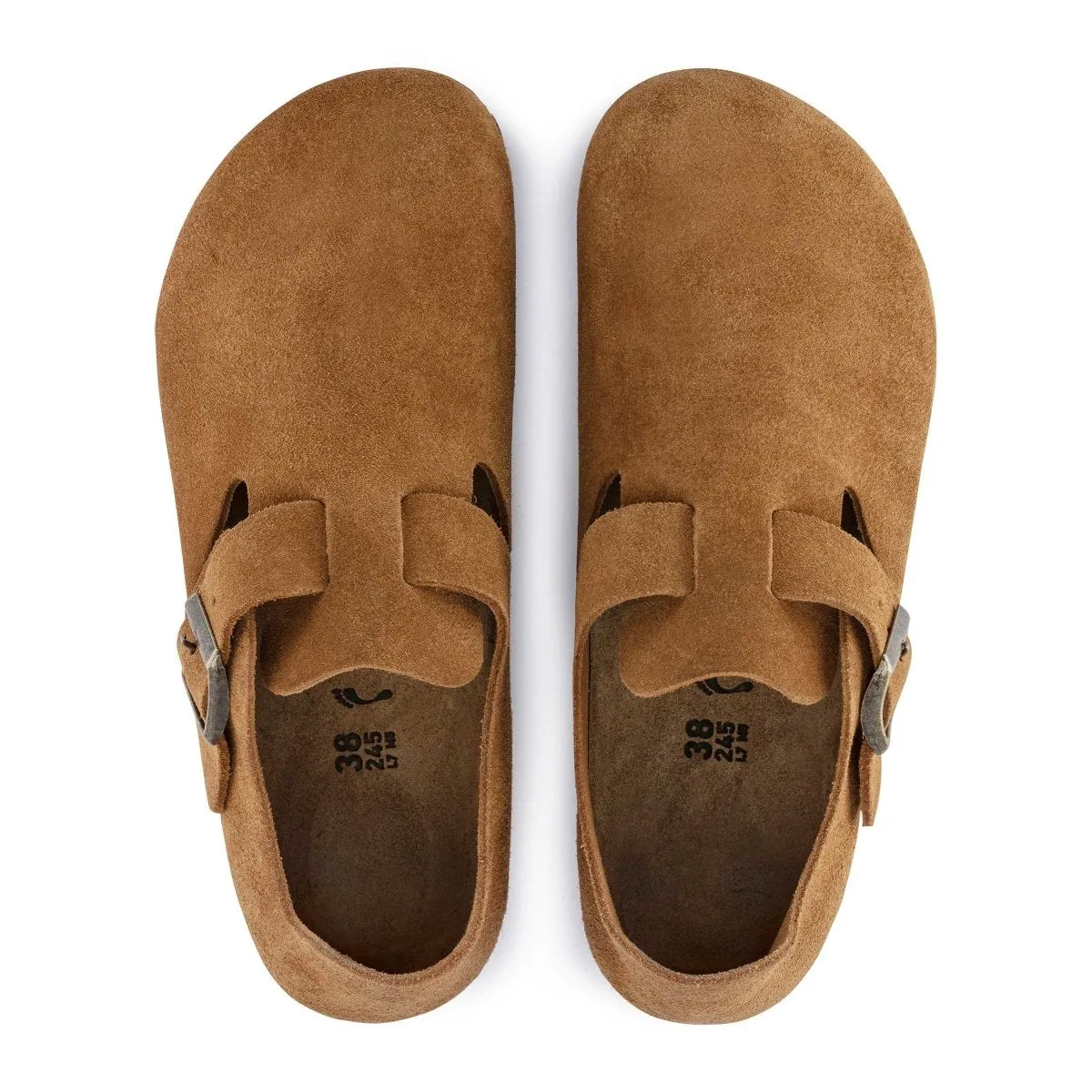 Birkenstock Women's London Mink Suede Leather