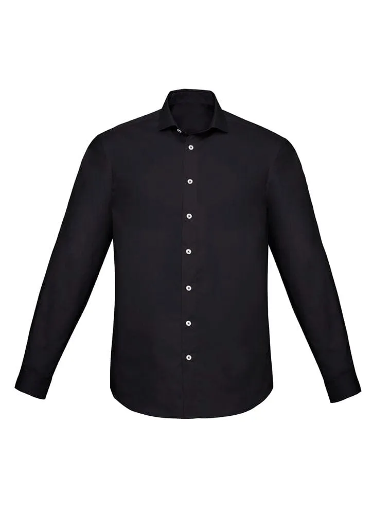 Biz Corporate Men's Charlie Slim Fit L/S Shirt RS969ML