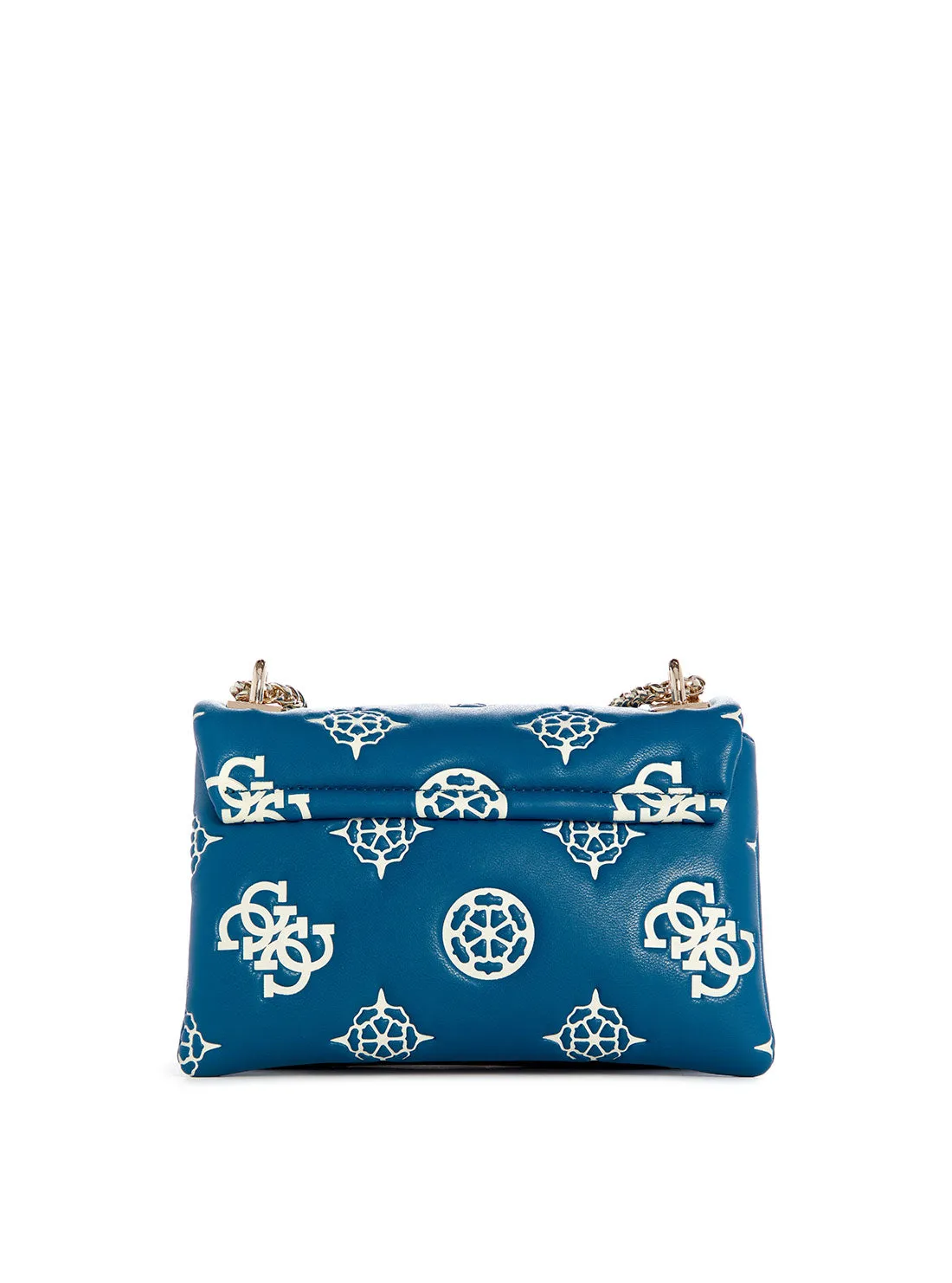 Blue Logo Deesa Mini Crossbody Bag