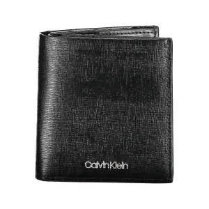 Calvin Klein Black Leather Mens Wallet