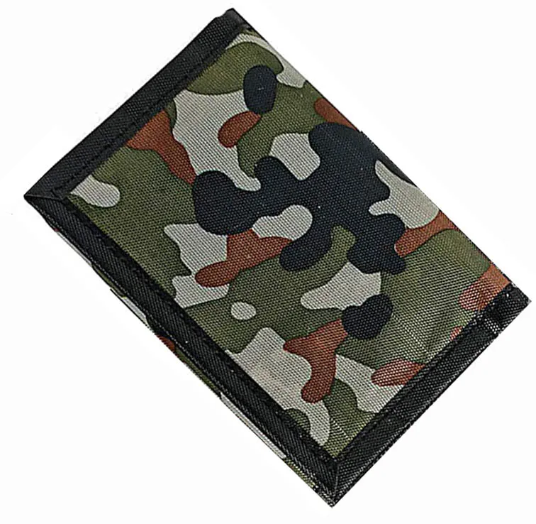 Camo Tri-fold Wallet (12/unit), #14450 (A-53)