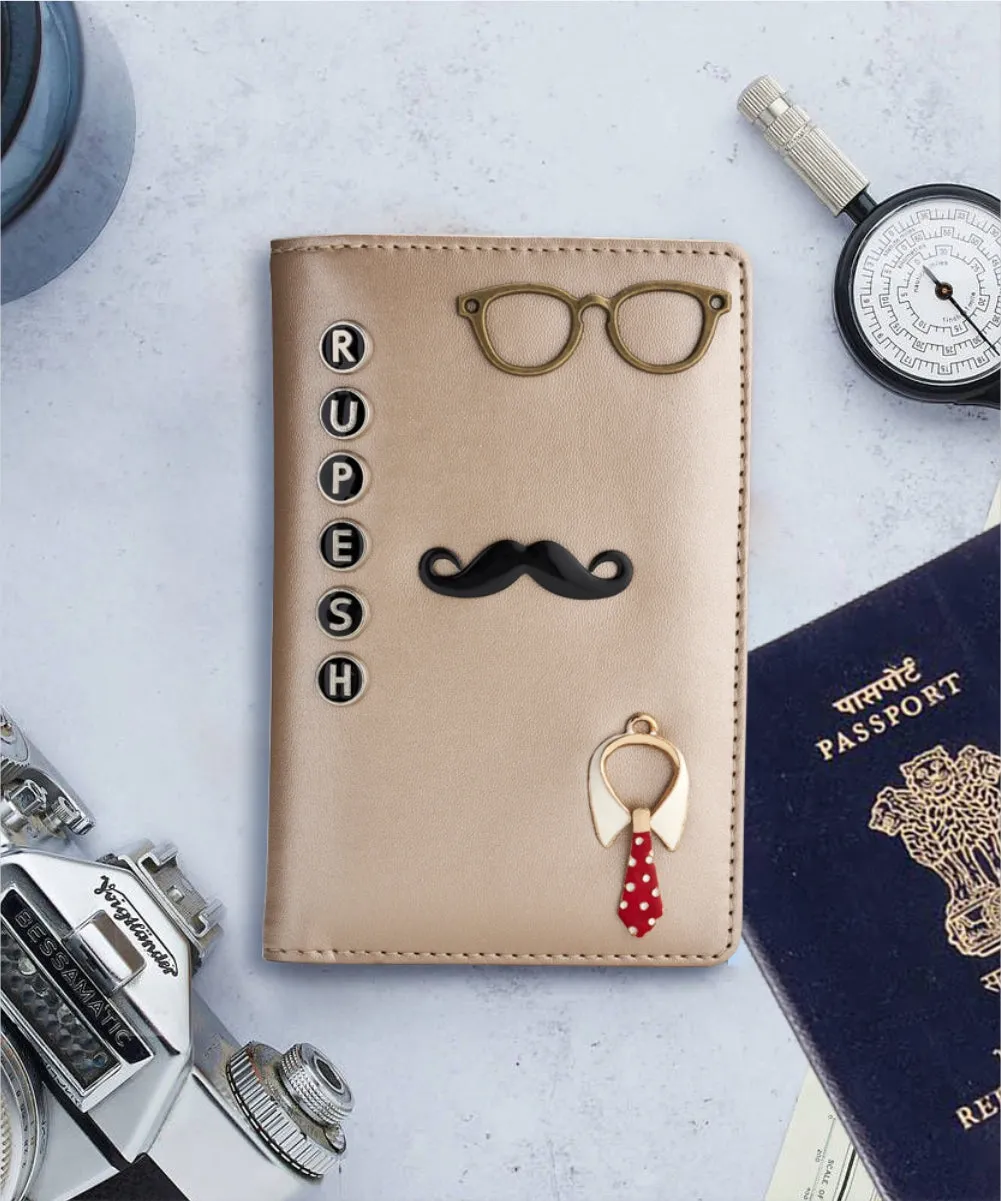 Champagne Passport Cover