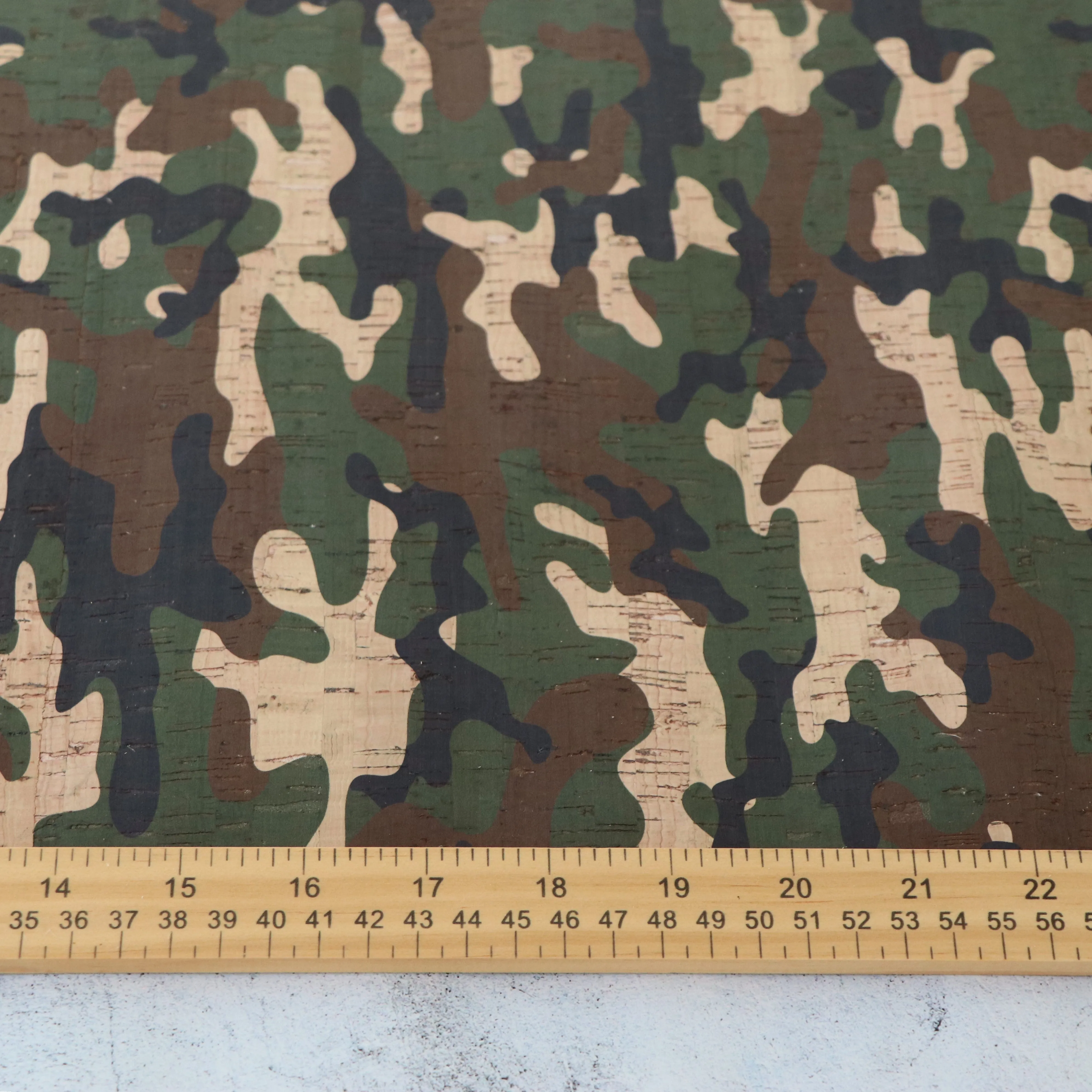 Classic Camo Cork Fabric