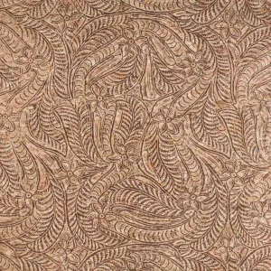 Embossed Paisley Cork Fabric 1/2 Yard