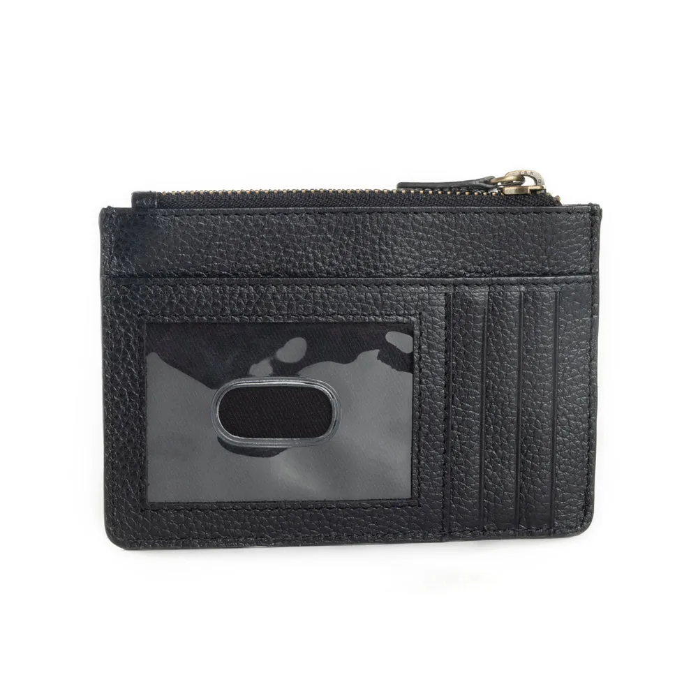 Eye of the Goddess Credit Card Wallet in Black & White