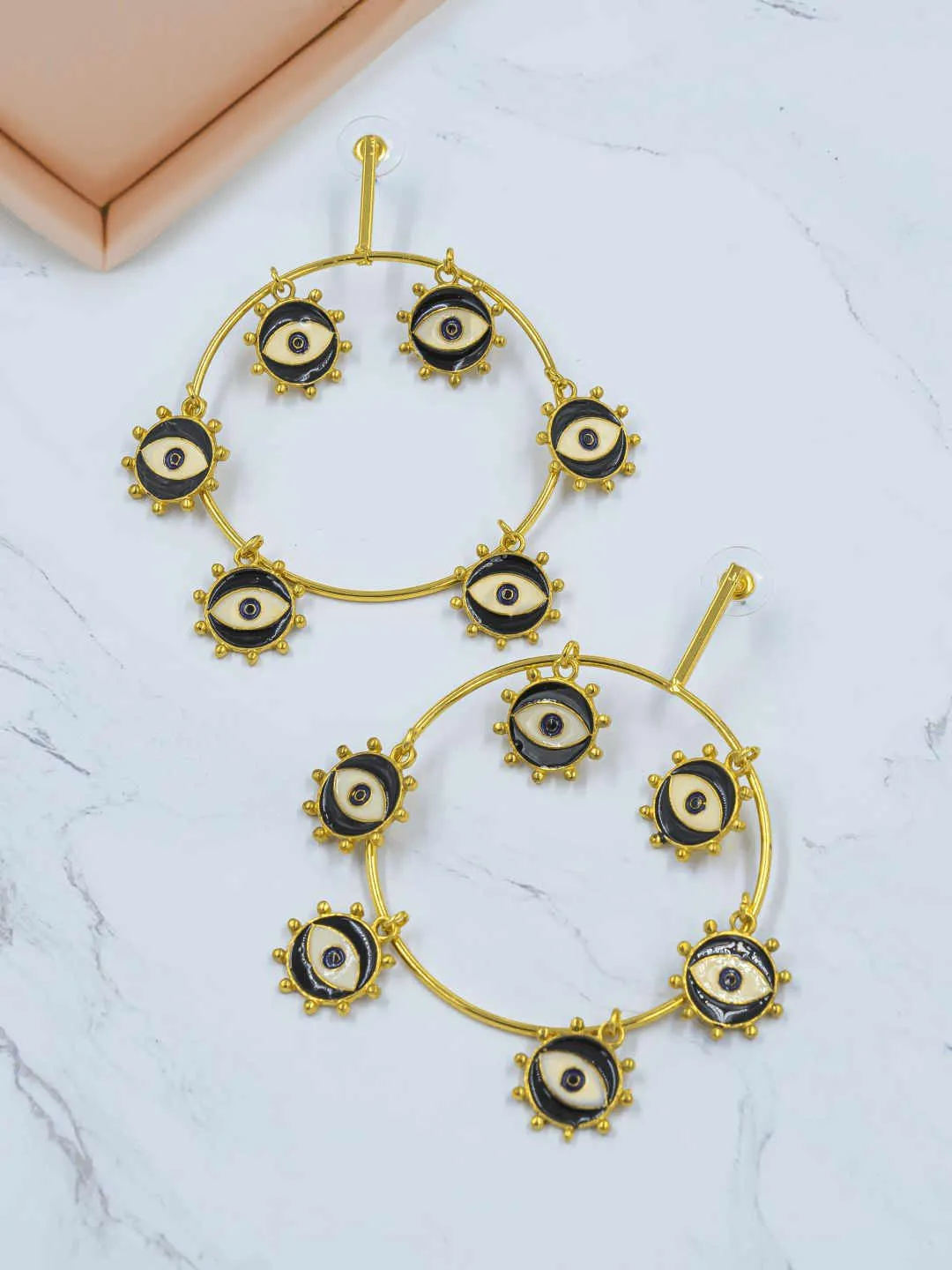 Eye Wheel Earrings