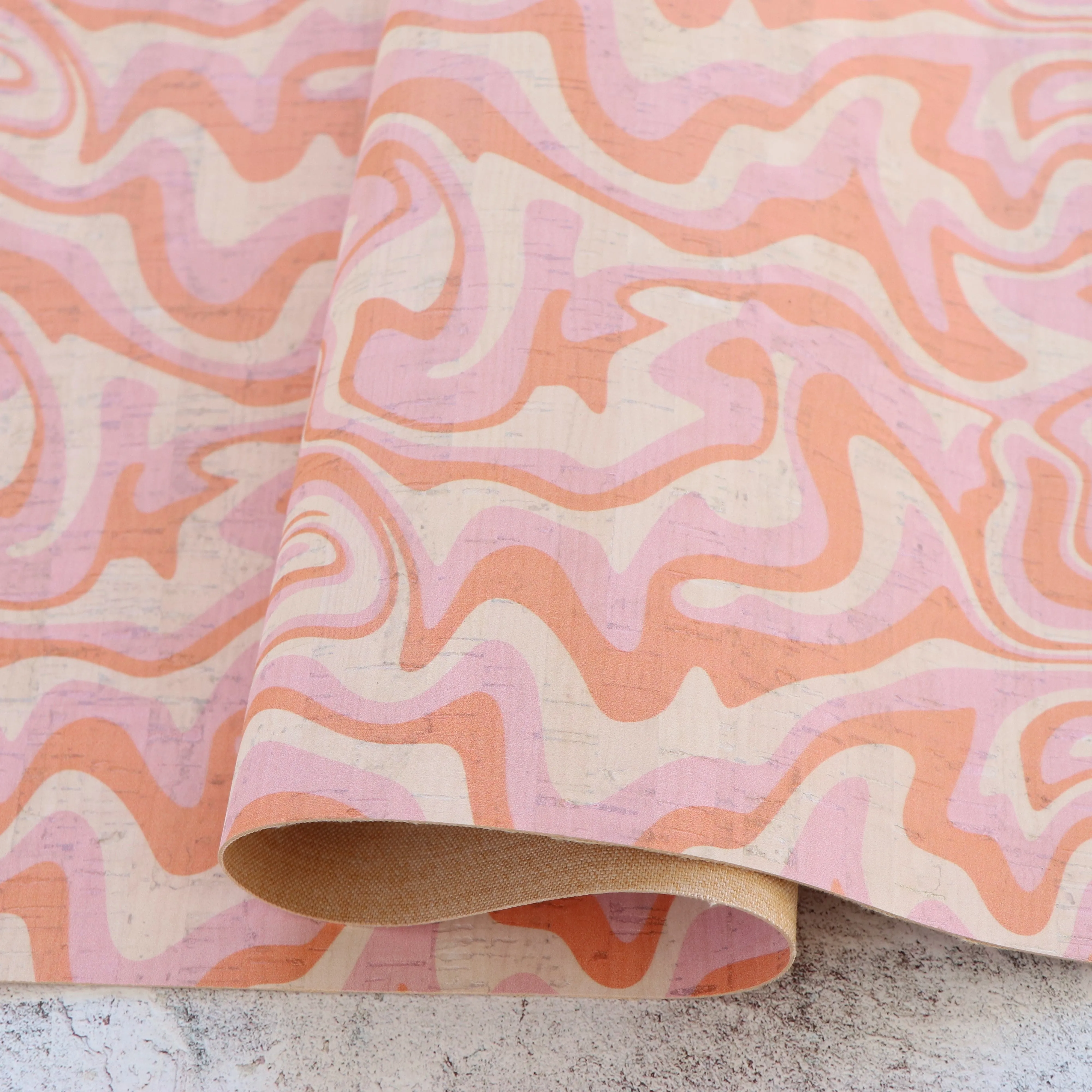 Groovy Cork Fabric