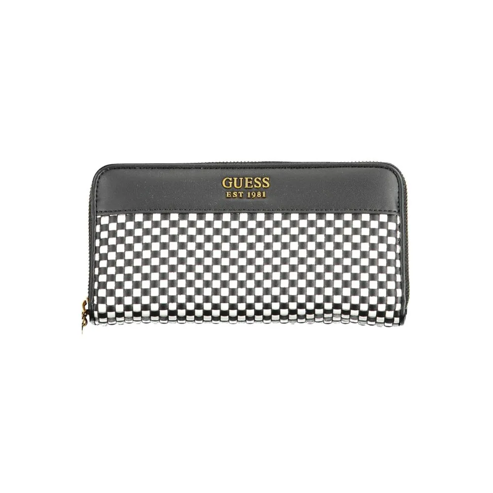 Guess Jeans Black & White Wallet M