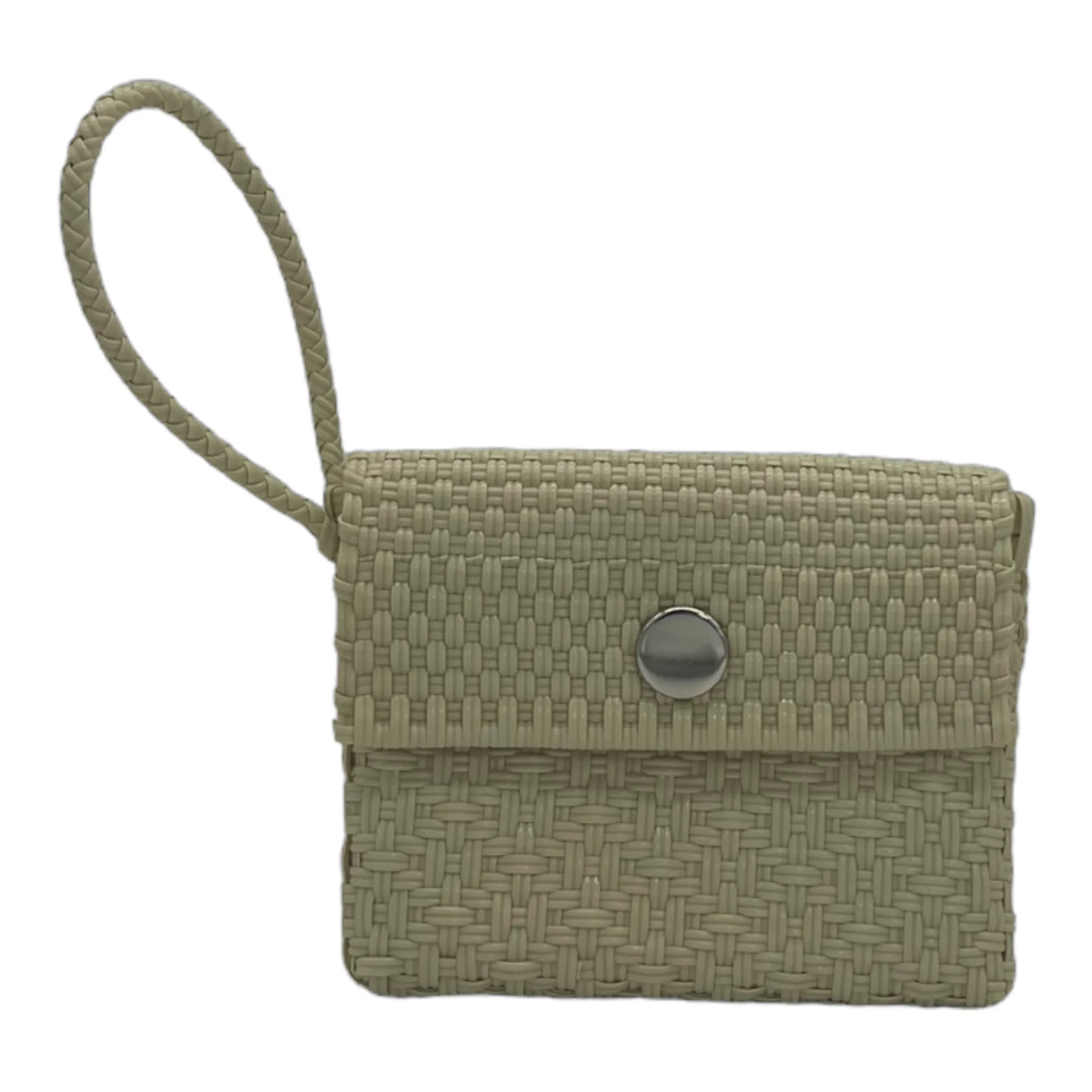 Handwoven Recycled Plastic Wristlet