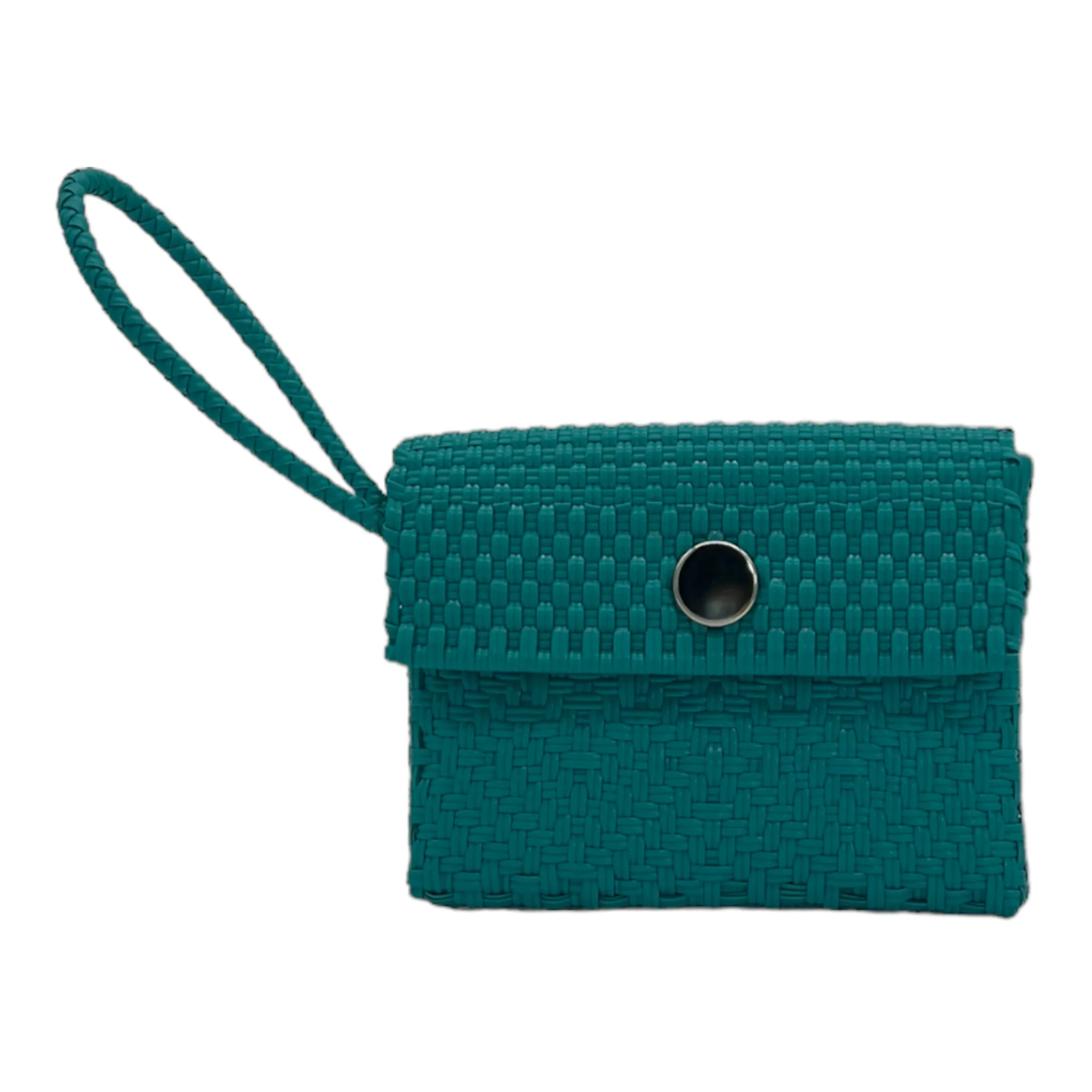 Handwoven Recycled Plastic Wristlet