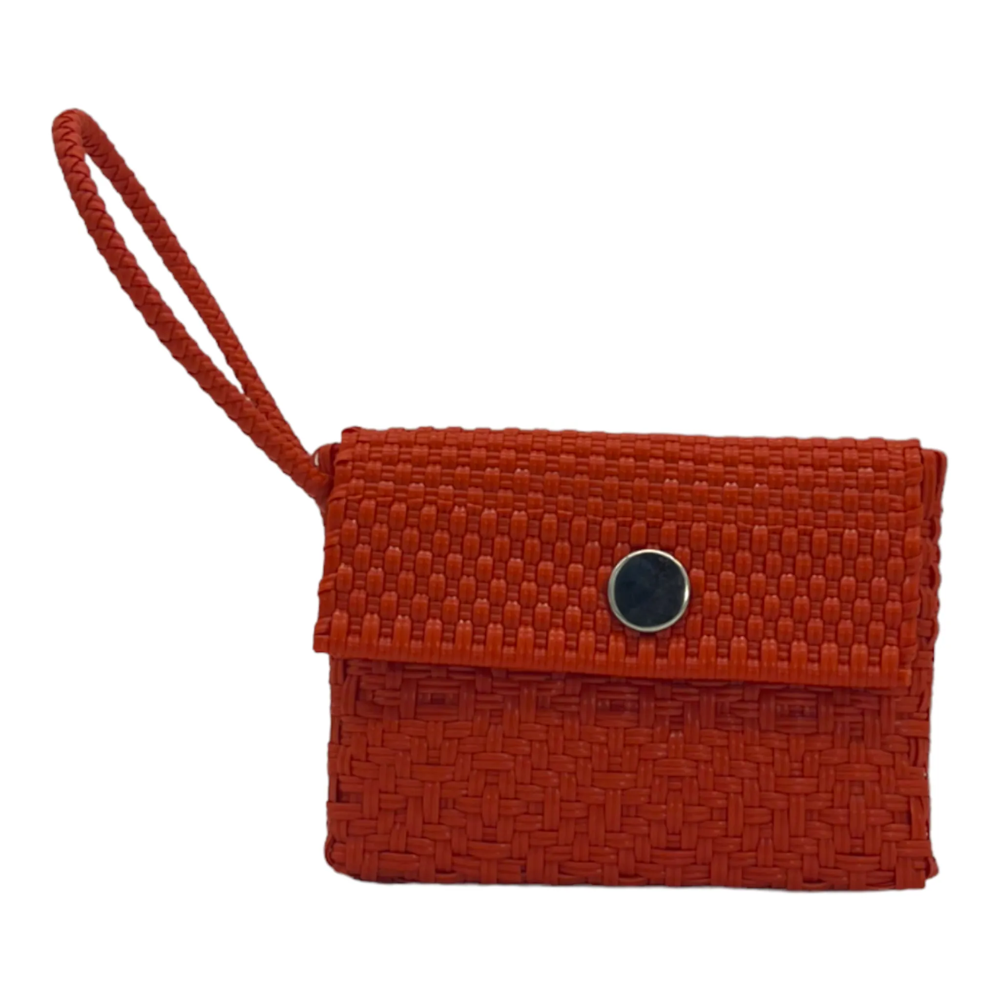 Handwoven Recycled Plastic Wristlet