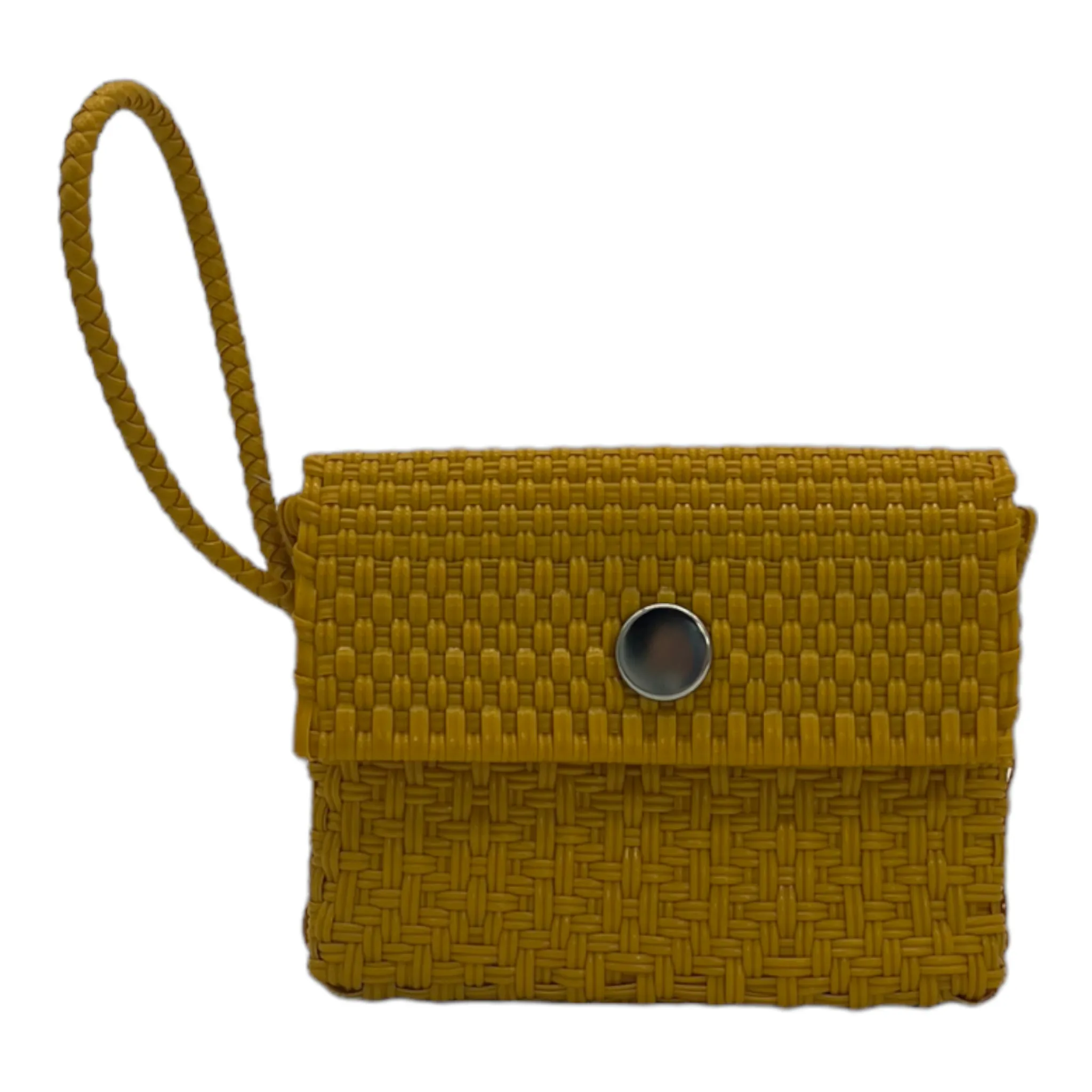 Handwoven Recycled Plastic Wristlet