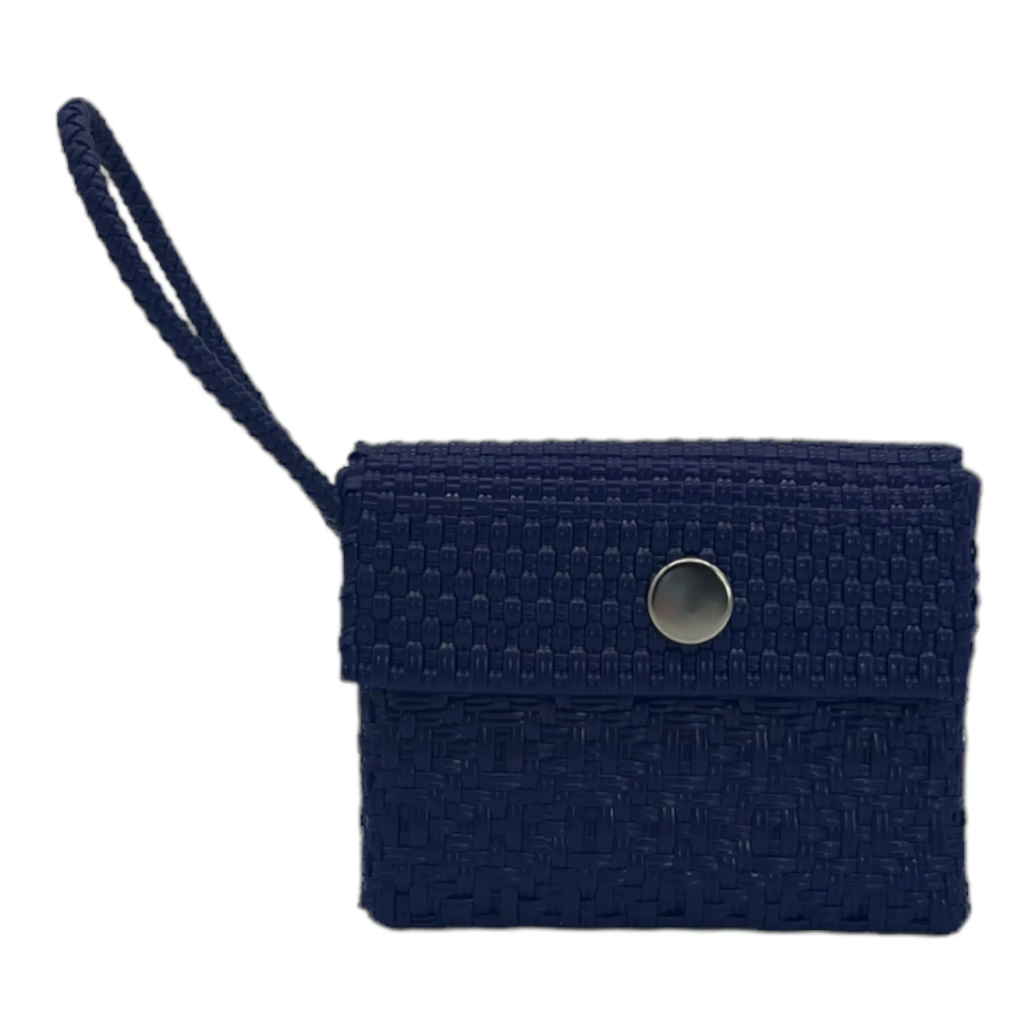 Handwoven Recycled Plastic Wristlet