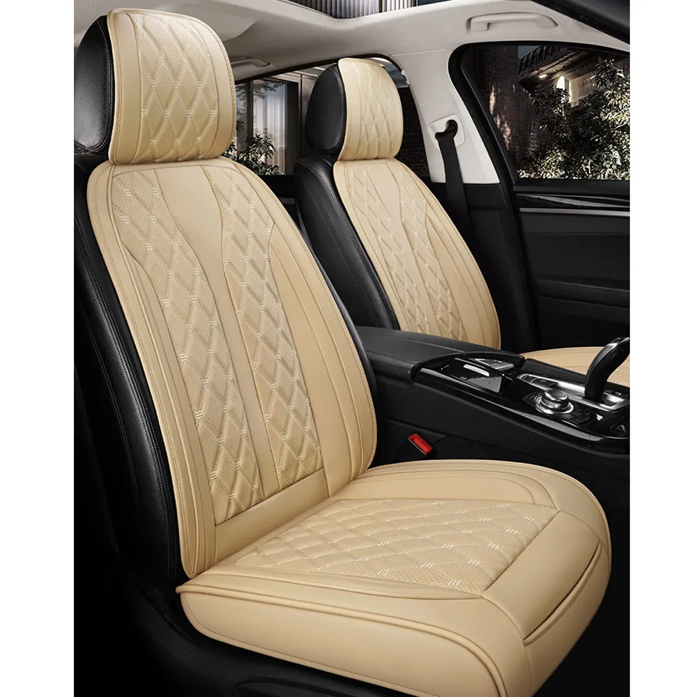 Leather Universal Fit Car Seat Cover  (1 Pc)