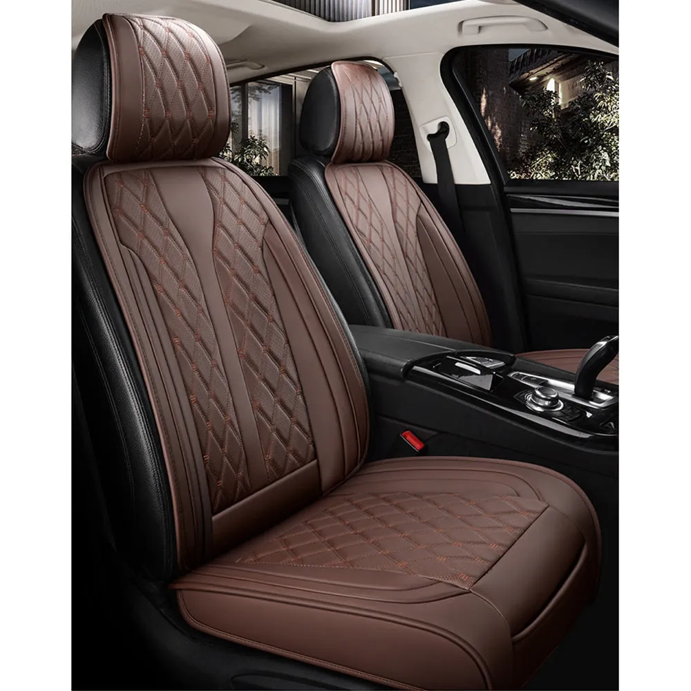 Leather Universal Fit Car Seat Cover  (1 Pc)