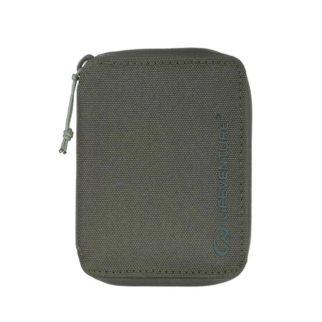 Lifeventure RFiD Zipped Bi-Fold Wallet