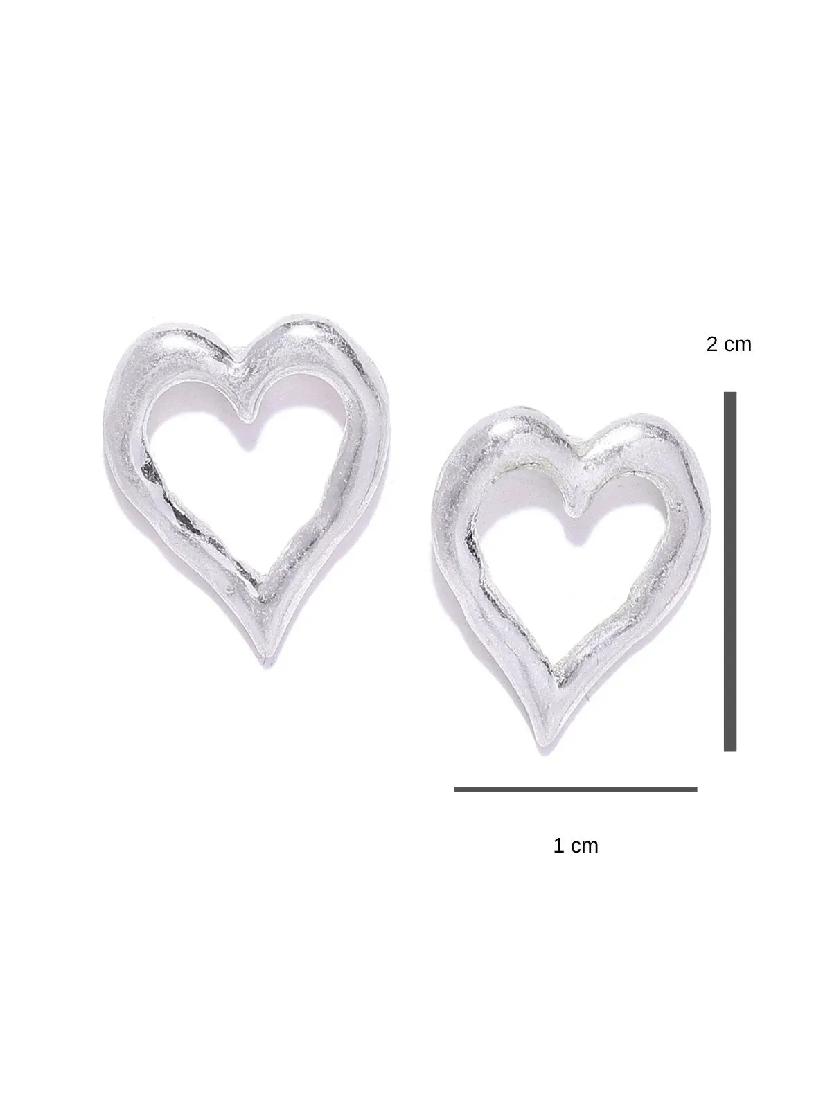 Little Hearts - Silver Plated