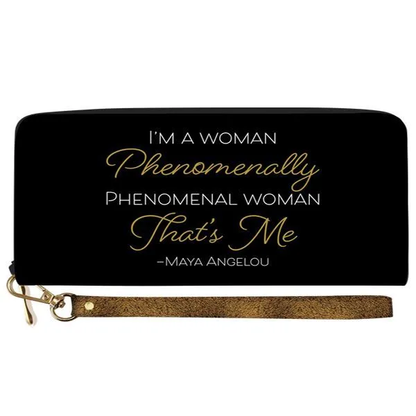 MAYA ANGELOU PHENOMENAL WALLET