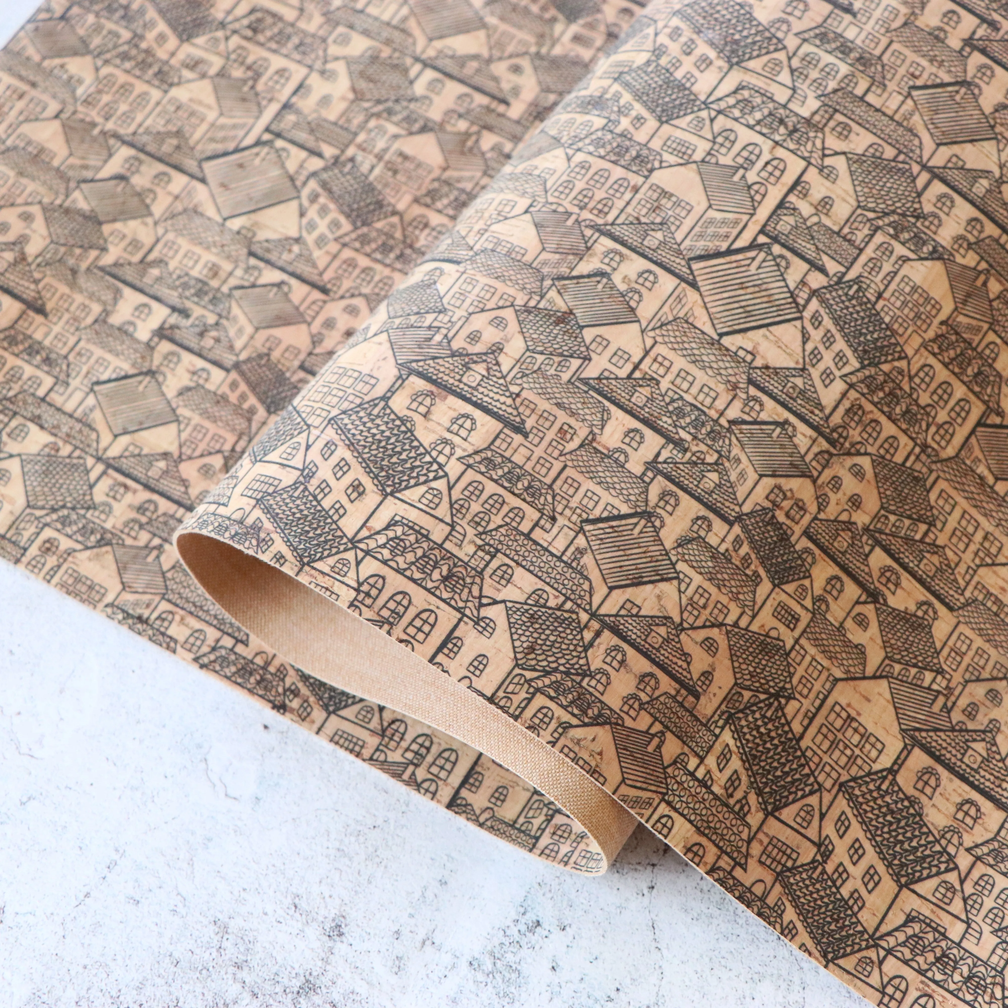 Neighborhood Cork Fabric