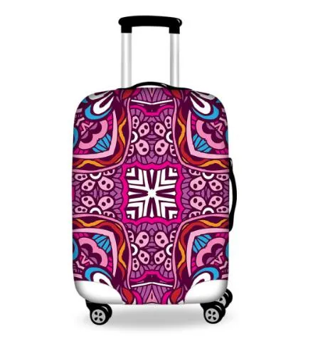 New Graffiti Design Protective Luggage Cover Waterproof Travel Luggage Cover Suit for 18-30 inch Case Elastic Suitcase Cover