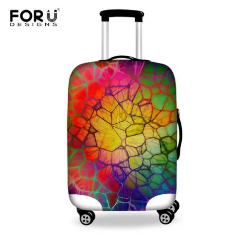 New Graffiti Design Protective Luggage Cover Waterproof Travel Luggage Cover Suit for 18-30 inch Case Elastic Suitcase Cover