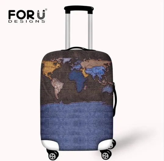 New Graffiti Design Protective Luggage Cover Waterproof Travel Luggage Cover Suit for 18-30 inch Case Elastic Suitcase Cover