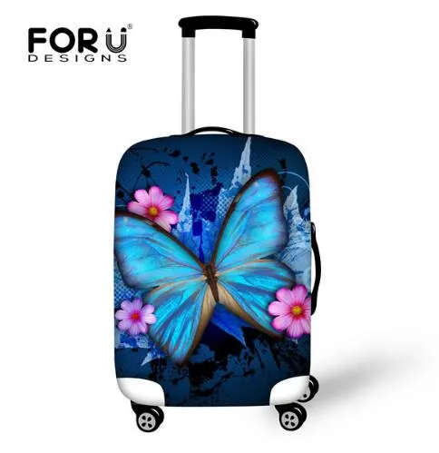 New Graffiti Design Protective Luggage Cover Waterproof Travel Luggage Cover Suit for 18-30 inch Case Elastic Suitcase Cover