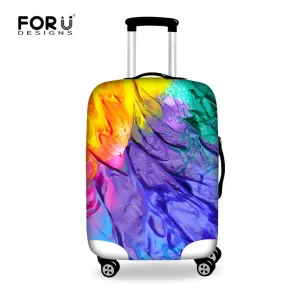 New Graffiti Design Protective Luggage Cover Waterproof Travel Luggage Cover Suit for 18-30 inch Case Elastic Suitcase Cover