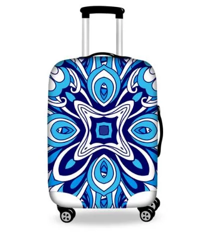 New Graffiti Design Protective Luggage Cover Waterproof Travel Luggage Cover Suit for 18-30 inch Case Elastic Suitcase Cover