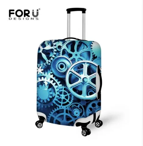 New Graffiti Design Protective Luggage Cover Waterproof Travel Luggage Cover Suit for 18-30 inch Case Elastic Suitcase Cover