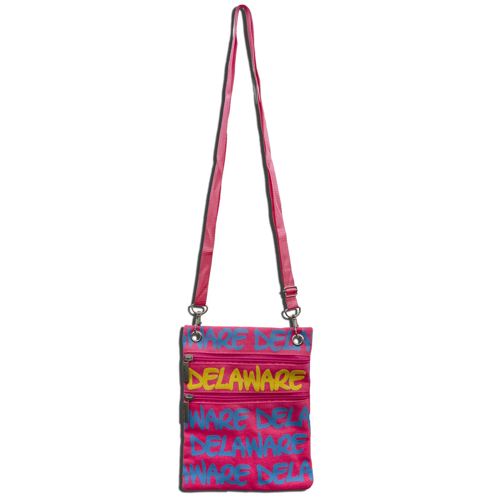 NWDE2 Robin Ruth Neck Wallet - Delaware Neon Pink