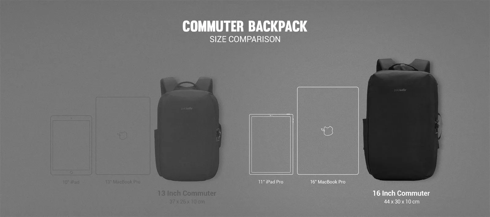 Pacsafe Metrosafe X Anti-Theft 16-Inch Commuter Backpack