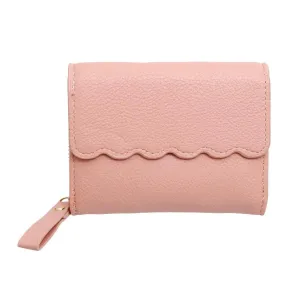 Pink Faux Leather Wallet for Women: Perfect Everyday Essential