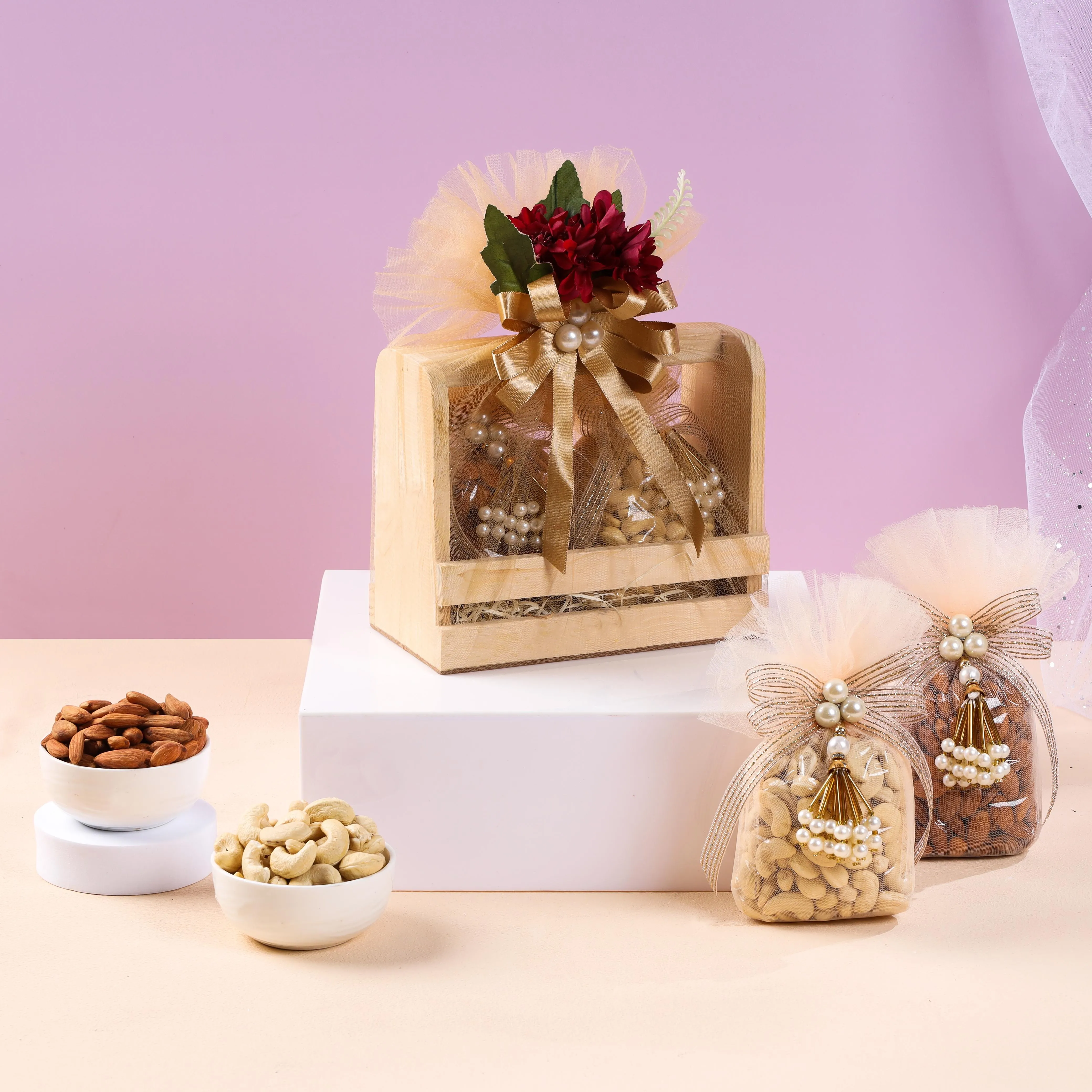 Premium Gift Hamper Containing Dry fruits