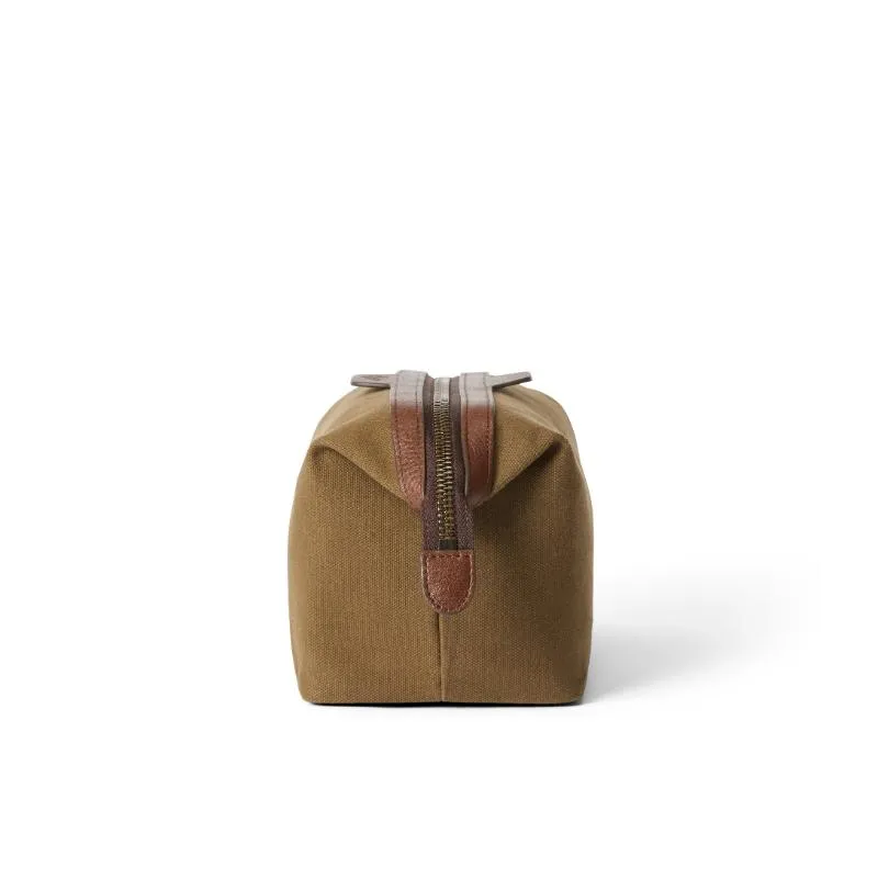 R.M.Williams Barrenjoey Wash Bag - Khaki/Brown