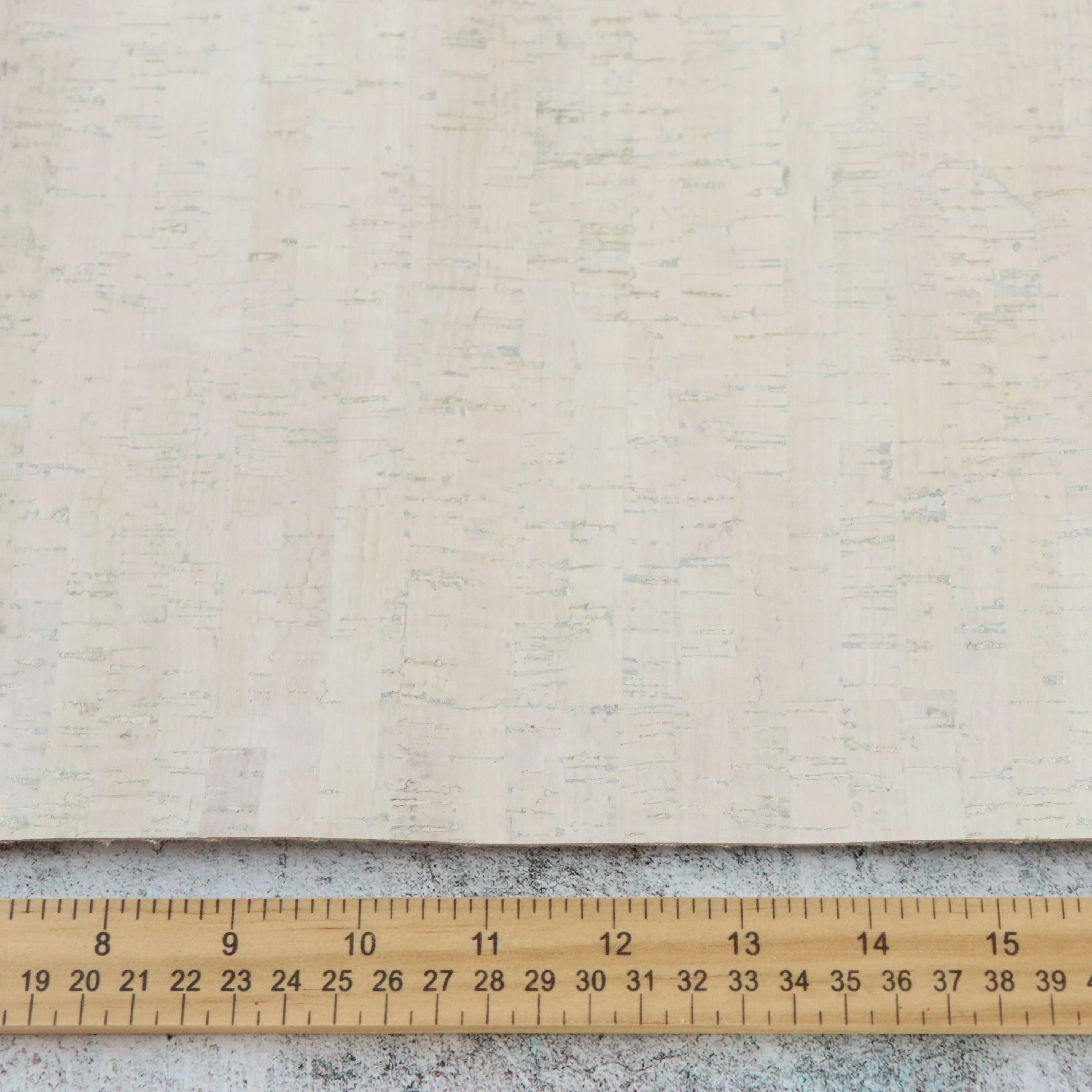 Rustic Pearl Cork Fabric