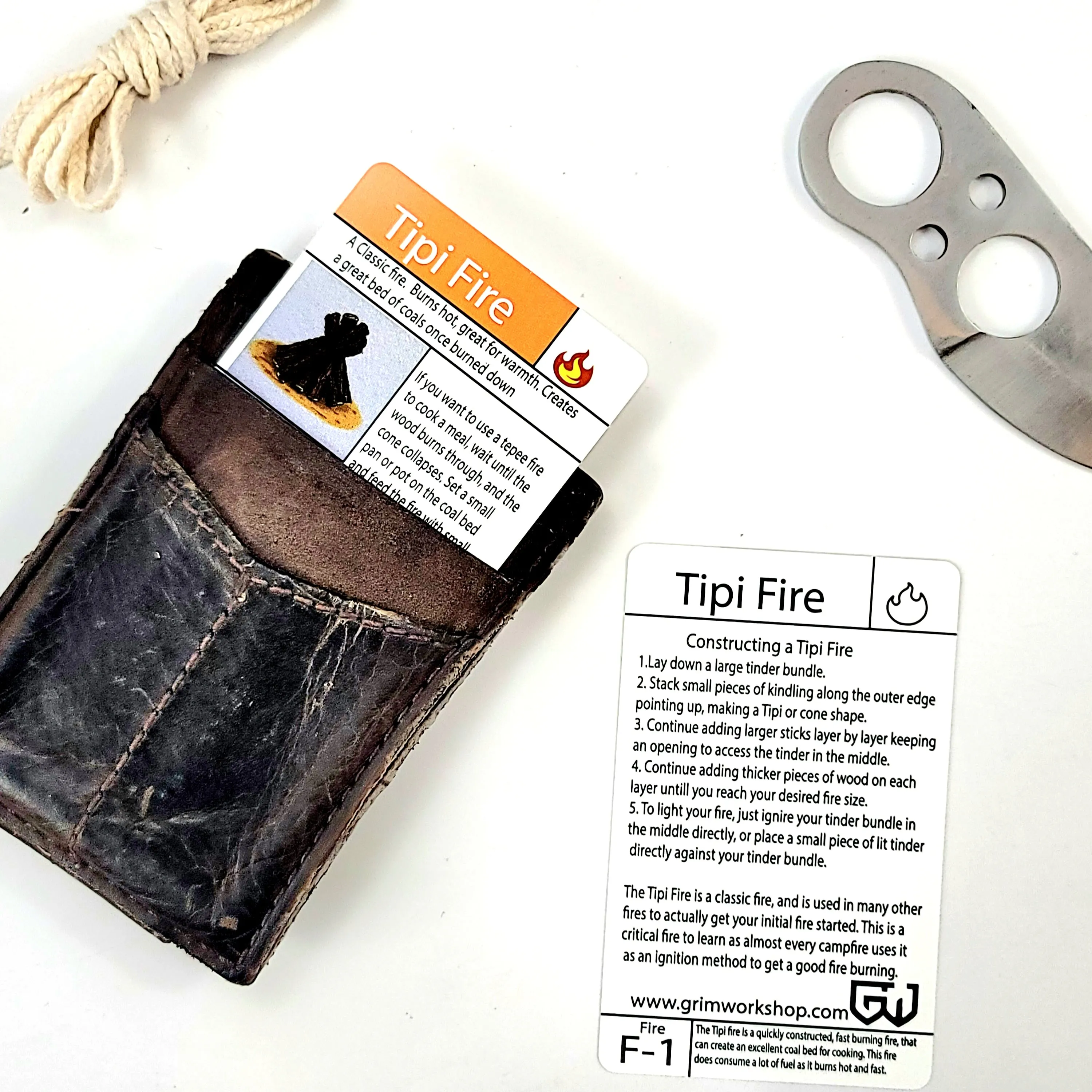 Tip Card Fi-1: Tipi Fire or Pyramid Fire